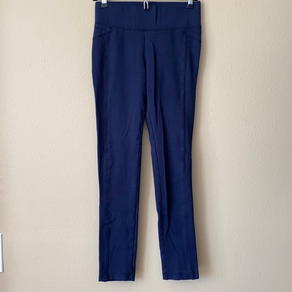 Ci Sono Thick Navy Blue Leggings